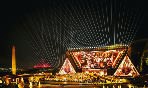 Grand Egyptian Museum Opening Ceremony | © KWANT Laser