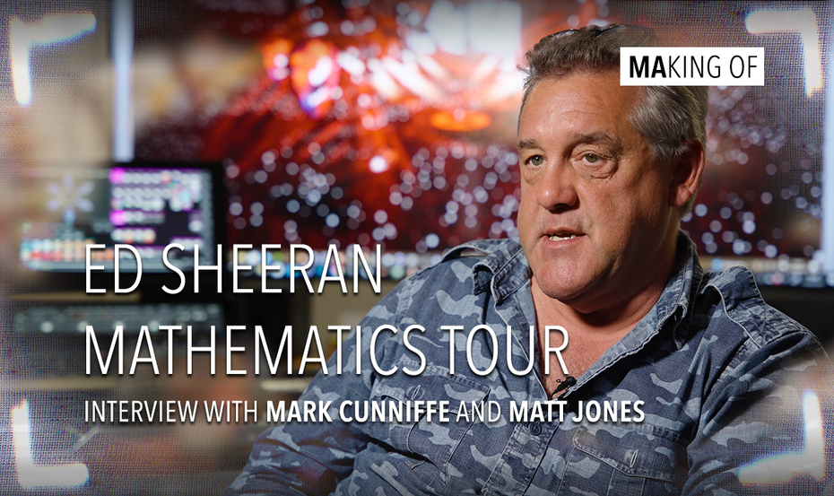 MA MAking of Ed Sheeran Mathematics Tour Interview with Mark Cunniffe and Matt Jones